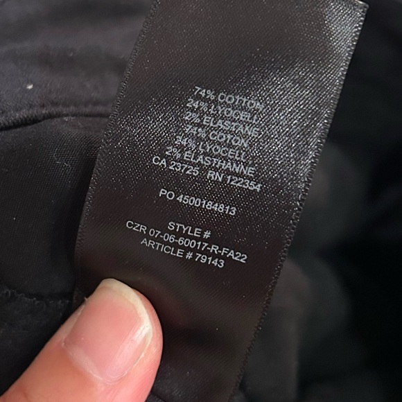 Wilfred Free Aritzia Brennan Pant in Black - Size 10 - Picture 13 of 15